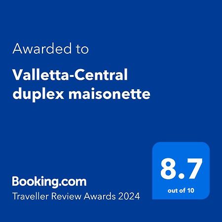 Valletta-Central Duplex Maisonette Dış mekan fotoğraf